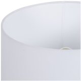 Ixia Crno-bijela stolna lampa s tekstilnim sjenilom (visina 52,5 cm) – | shoptok.hr
