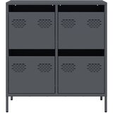  Komoda antracit 68x39x73,5 cm od hladno valjanog čelika | Eponuda.com