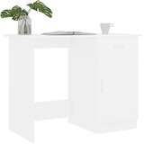 Radni stol bijeli 100 x 50 x 76 cm od konstruiranog drva | Eponuda.com