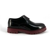 Duca di Morrone Italo - Leather Black/Burgundy Crna Cijene
