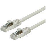 Value 21.99.0710 RJ45 omrežni kabel\, Patch kabel CAT 6 S/FTP 10.00 m siva 1 kos, (20420827) | Shoptok.si