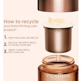 Clarins Extra-Firming Day Cream Refill dnevna lifting krema proti gubam za suho kožo refill 50 ml | Shoptok.si