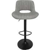 Barska stolica 620172 Svetlo siva /crna metalna baza | Eponuda.com