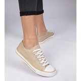 Gemre Beige classic women's sneakers Menfis | Shoptok.si
