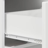  Noćni ormar 2 pcs Bijela 33,5 x 34,5 x 60 cm Konstruirano drvo | shoptok.hr