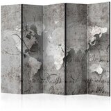  Paravan u 5 dijelova - Map and letter II [Room Dividers] 225x172 Cijene
