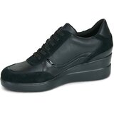 Geox Nizke superge D STARDUST Črna | Shoptok.si