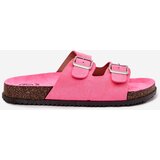 Boto Women's Slippers With Buckles Neon Pink Oliena | ePonuda.com
