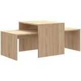 Set stolića za kavu boja hrasta sonome 100 x 48 x 40 cm drvena | shoptok.hr