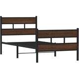  Okvir kreveta bez madraca s uzglavljem i podnožjem 107x203 cm | shoptok.hr