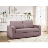 Bobochic Paris Svetlo rožnata raztegljiva sedežna garnitura 160 cm Come – | Shoptok.si