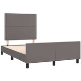  Okvir za krevet s uzglavljem sivi 120x200 cm od umjetne kože | shoptok.hr