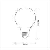  led sijalica filament vintage G95 E27/4W/230V 2000K | Eponuda.com