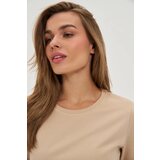 Marisse Plain Beige T-Shirt | shoptok.hr