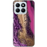torbica silikonska print za honor X8b purple gold marble
