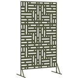  Zaslon za privatnost Maslinasta 100 x 50 x 180 cm Čelik | Eponuda.com