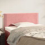  Uzglavlje ružičasto 80 x 5 x 78/88 cm baršunasto | shoptok.hr