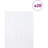  Pravougaona keramika 20 pcs Bijela 29 x 23 x 0,08 cm | shoptok.hr