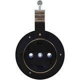 vidaXL Zunanje solarne svetilke LED 6 kosov okrogle 12 cm bele | Shoptok.si