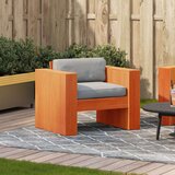 vidaXL Vrtna sofa voštano smeđa 79 x 60 x 62 cm od masivne borovine | shoptok.hr