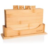 Bambum set s 4 daske za rezanje od bambusa s postoljem Tapenade | shoptok.hr