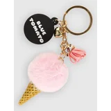 Ice Cream Bag Charm pink