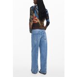 Desigual WOMEN&#39;S LONG-SLEEVED T-SHIRT BLACK | Shoptok.si