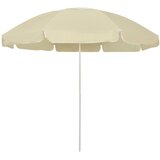 vidaXL Suncobran za plažu žuta boja pijeska 240 cm | shoptok.hr