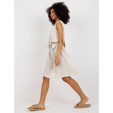 RUE PARIS Dress-WN-SK-VE38.06-light beige | shoptok.hr