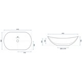 REA Bath Umivalnik Royal Powder Pink Matt countertop | Shoptok.si