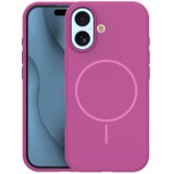 Onasi Mat Liquid silikonski ovitek z MagSafe za iPhone 17 - fuksija | Shoptok.si