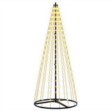  LED božićno drvce 165 cm 270 LED lampica Topla bijela Željezo - 165 cm | shoptok.hr