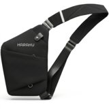  Muška Crossbody Torba HARAHU Vector - Crna KP40321 Cene