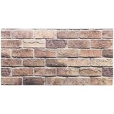  Zidne panele 10 pcs Smeđa i siva 100 x 50 cm EPS pjena | shoptok.hr