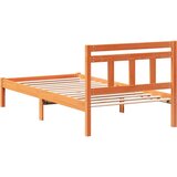  Krevetna konstrukcija Smeđa 80 x 200 cm Čvrsto borovo drvo | shoptok.hr
