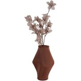 PT LIVING Rjava vaza iz poliresina (višina 30 cm) Twisted Rib – | Shoptok.si