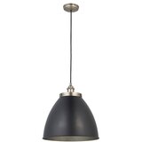  Endon 98749 - Visilica na sajli FRANKLIN 1xE27/10W/230V crna/mesing | Eponuda.com