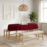  Tkanina za stol 5 kom. Ovalni Vinska crvena 160 x 220 cm | shoptok.hr