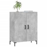  Komoda siva boja betona 69,5x34x90 cm od konstruiranog drva | shoptok.hr