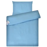 posteljina set 2 elem. Muslin Blue (za krevetić 120x60 cm)