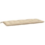 vidaXL Jastuk za vrtnu klupu bež 120 x 50 x 7 cm od tkanine Oxford | shoptok.hr