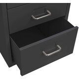 vidaXL mobilni ormarić za spise antracit 28 x 41 x 69 cm metalni | shoptok.hr
