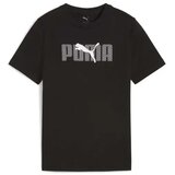 Puma Majica za dečake ESS Logo Lab Tee B, Crna Cene