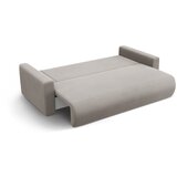 Cosmopolitan Design Svijetlo siva baršunasti sklopiva/s prostorom za odlaganje sofa 238 cm Belfast – | shoptok.hr
