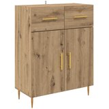  Highboard 2 kom. Umjetnički hrast 69,5 x 34 x 180 cm | shoptok.hr