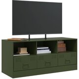 TV ormarić maslinasti 99 x 39 x 44 cm čelični | shoptok.hr