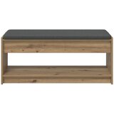  Klupa za cipele s jastučićem Hrast artisan 103 x 38 x 45 cm | shoptok.hr