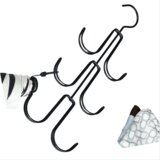 INF Home Closet Organizer Rack Black, (21839282) | Shoptok.si