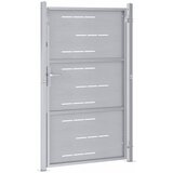  Vrtna vrata Srebrno 85 x 144 cm Nehrđajući čelik | shoptok.hr