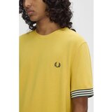 Fred Perry STRIPED CUFF T-SHIRT žuta | shoptok.hr